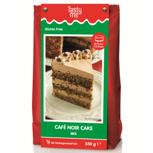 Tasty Me Café Noir Cakemix 350g - Glutenvrij Tasty Me Café Noir Cakemix 350g - Glutenvrij