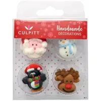 Suikerdecoratie Kerst  12 stuks - Glutenvrij