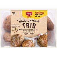 Trio Afbakbroodjes 5 stuks - Glutenvrij