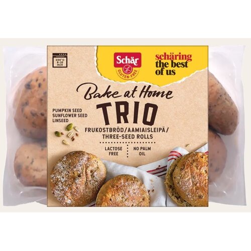 Schär Trio Afbakbroodjes 5 stuks - Glutenvrij