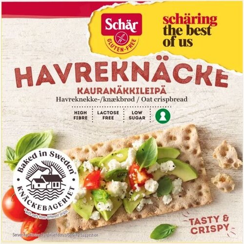 Schär Haver Knackebrod - Glutenvrij Schär Haver Knackebrod - Glutenvrij