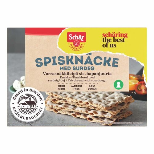 Schär / Semper Zuurdesem Knäckebröd - Glutenvrij