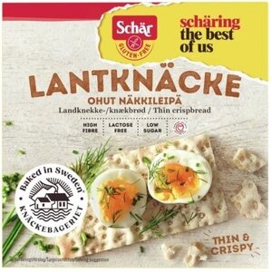 Schär Knäckebröd Dun Vezelrijk (Lantknäcke) 230 gram - Glutenvrij