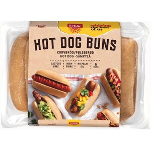 Schär Hotdog Broodjes 6 stuks - Glutenvrij