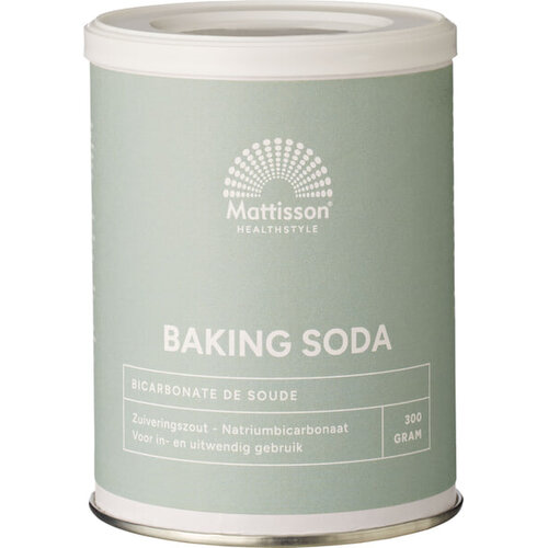 Mattisson Baking Soda 300g - Glutenvrij Mattisson Baking Soda 300g - Glutenvrij