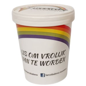 IJssalon L'Arcobaleno Dutch Stroopwafel - Glutenvrij