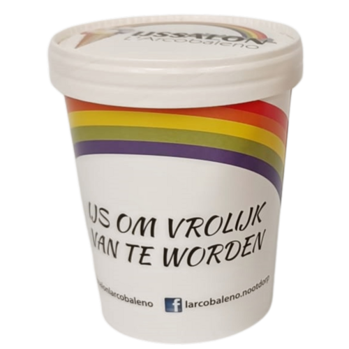 IJssalon L'Arcobaleno Dutch Stroopwafel - Glutenvrij