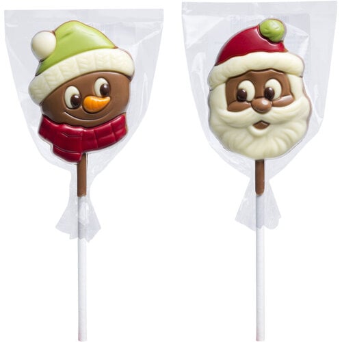 Ravelli Kerstlolly melkchocolade - Melkchocolade Ravelli Kerstlolly melkchocolade - Melkchocolade