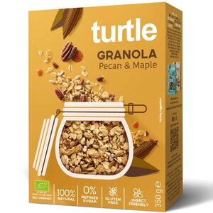 Turtle Granola Pecan & Maple - Glutenvrij Turtle Granola Pecan & Maple - Glutenvrij