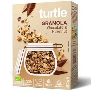 Turtle Granola Chocolate & Hazelnut - Glutenvrij Turtle Granola Chocolate & Hazelnut - Glutenvrij