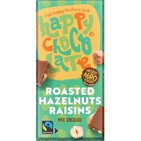 Melkchocolade 37% hazelnoot rozijnen - Glutenvrij