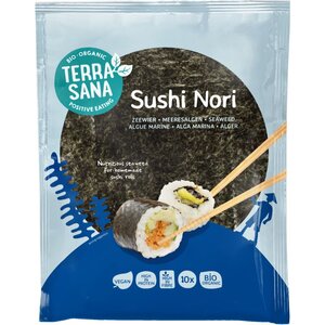 TerraSana Sushi Nori Vellen Biologisch - Glutenvrij