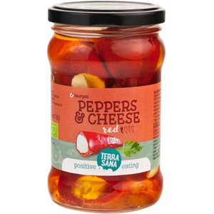 TerraSana Gevulde Rode Pepers Biologisch - Glutenvrij