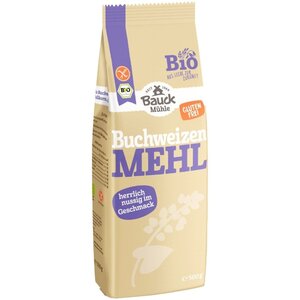 Bauck Mühle Volkoren Boekweitmeel - Glutenvrij Bauck Mühle Volkoren Boekweitmeel - Glutenvrij