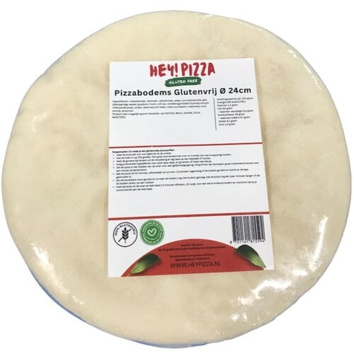 Hey! Pizza Premium Pizzabodems Ø 24cm 2 stuks - Glutenvrij