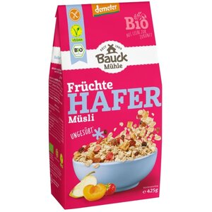 Bauckhof Havermuesli met Fruit - Glutenvrij
