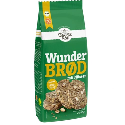 Bauckhof Wunder Broodmix Noten - Glutenvrij