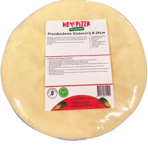 Hey! Pizza Premium Pizzabodems Ø 24cm 2 stuks - Glutenvrij Hey! Pizza Premium Pizzabodems Ø 24cm 2 stuks - Glutenvrij