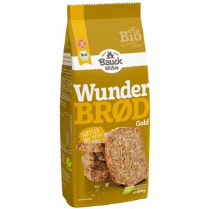 Bauck Mühle Wunder Broodmix Gold - Glutenvrij Bauck Mühle Wunder Broodmix Gold - Glutenvrij