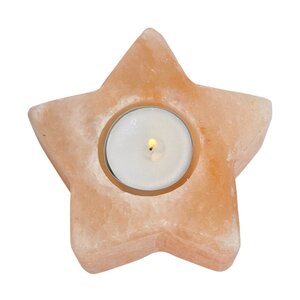 Esspo Himalayazout Theelichthouder Stervorm