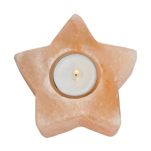 Esspo Himalayazout Theelichthouder Stervorm