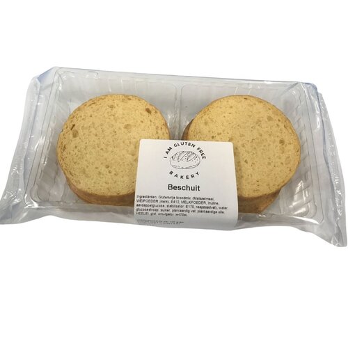 I am gluten free Beschuit 6 stuks - Glutenvrij I am gluten free Beschuit 6 stuks - Glutenvrij