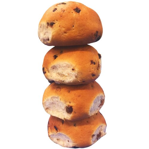 I am Gluten Free Rozijnenbolletjes 4 stuks - Glutenvrij