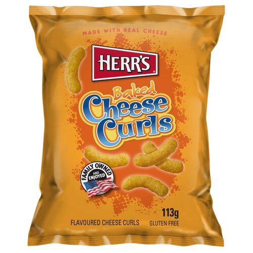 Herr's Cheese Curls - Glutenvrij Herr's Cheese Curls - Glutenvrij