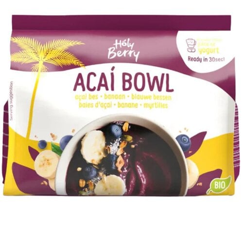 Holy Berry Acai Bowl Banaan Blauwe Bes - Glutenvrij