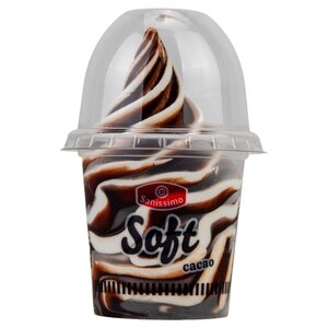 Sanissimo Softijs Chocolade - Glutenvrij Sanissimo Softijs Chocolade - Glutenvrij