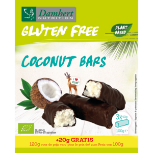 Damhert Kokosrepen Lactosevrij - Glutenvrij