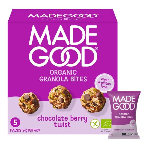 Made Good Granola Bites Chocolate Berry Twist - Glutenvrij