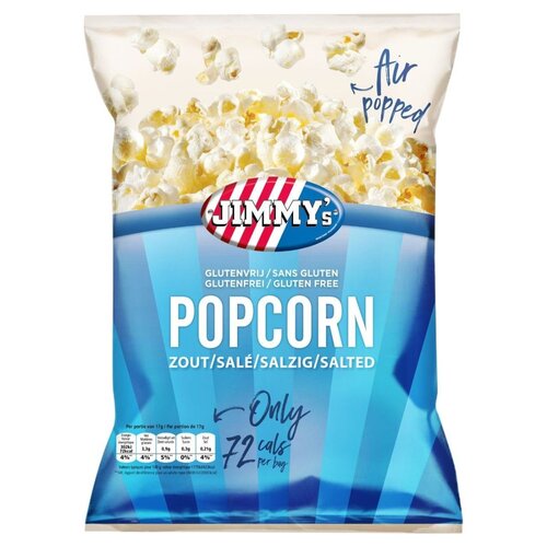 Jimmy's Popcorn Zout 17g - Glutenvrij