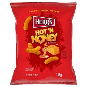 Herr's Hot 'N Honey Curls - Glutenvrij