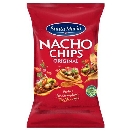 Santa Maria Nacho Chips Original 475g - Glutenvrij