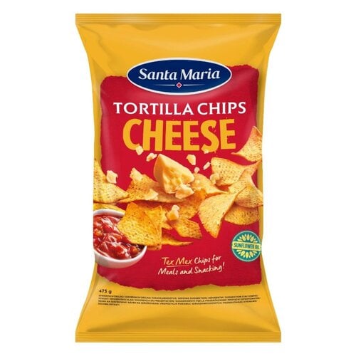Santa Maria Tortilla Kaas Chips 475g - Glutenvrij