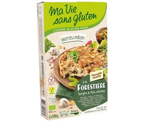 Ma Vie Sans Gluten Champignonburger met Kikkererwten 2 x 100g - Glutenvrij