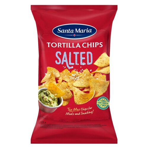 Santa Maria Tortilla Chips Gezouten 475g- Glutenvrij