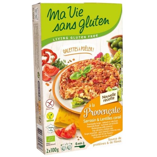 Ma Vie Sans Gluten  Provencaalse Burgers 2 x 100g - Glutenvrij