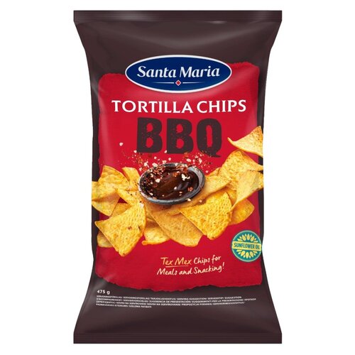 Santa Maria Tortilla Chips BBQ 475g - Glutenvrij
