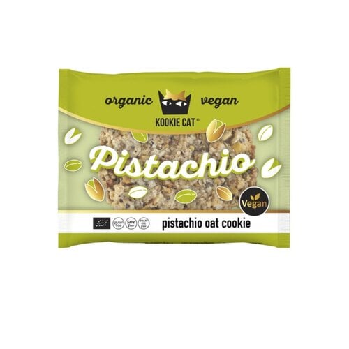 Kookie Cat Pistache Cookie Biologisch - Glutenvrij