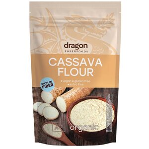 Dragon Superfoods Cassave Meel 200g - Glutenvrij