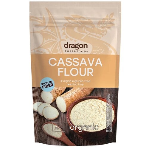 Dragon Superfoods Cassave Meel 200g - Glutenvrij