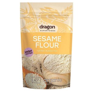 Dragon Superfoods Sesamzaadmeel 200g - Glutenvrij
