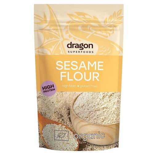 Dragon Superfoods Sesamzaadmeel 200g - Glutenvrij