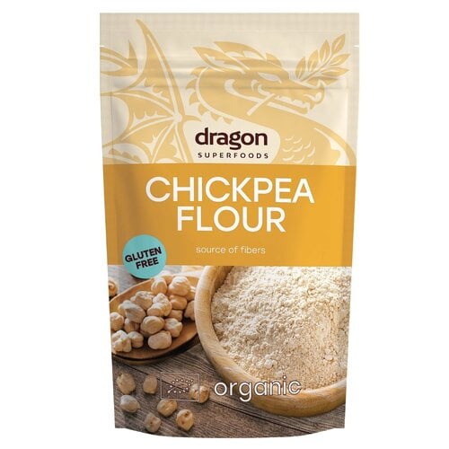 Dragon Superfoods Kikkererwtenmeel 200g - Glutenvrij