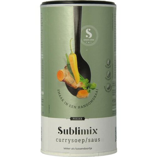 Sublimix Currysoep 256 gram - Glutenvrij