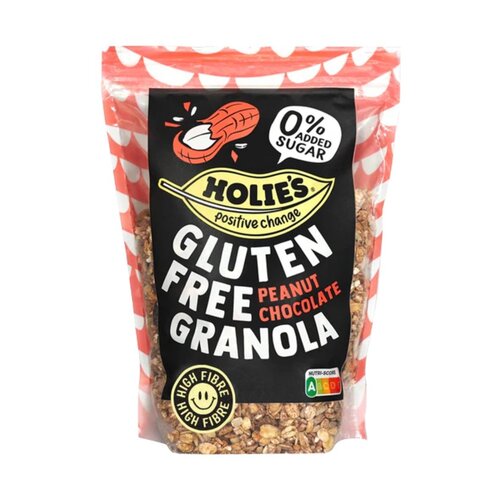 Holie's Granola met Pindakaas en Cacao - Glutenvrij
