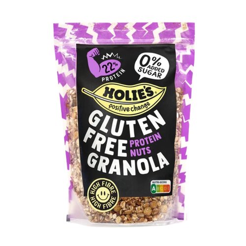 Holie's Granola met Proteïne en Noten - Glutenvrij