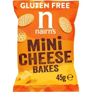 Nairn's Mini Cheese Bakes 45g - Glutenvrij